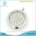 2015 Nuevo acero inoxidable Twist Oils difusor colgante perfume Locket colgante locket en blanco